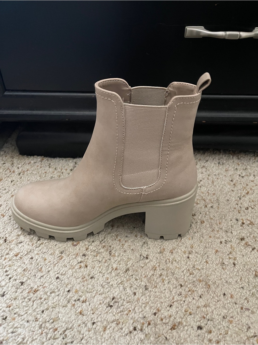 Arizona Jean Company Taupe Heeled Boots